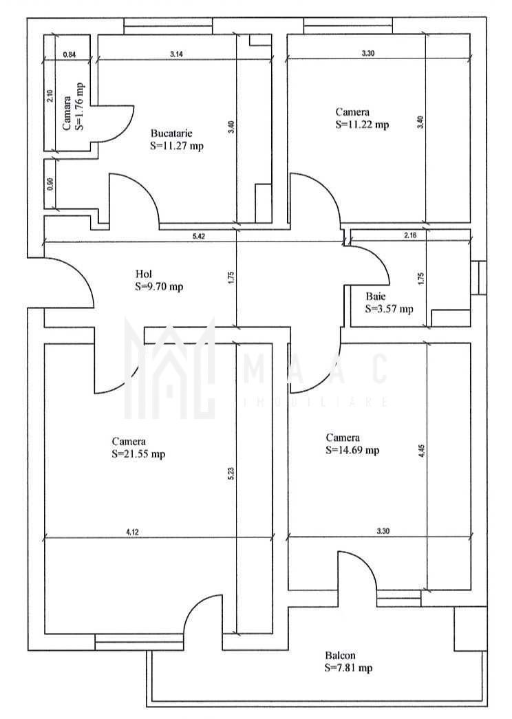 Apartament de vânzare Sibiu 3 camere | Ștrand | Garaj | boxă - foto 2