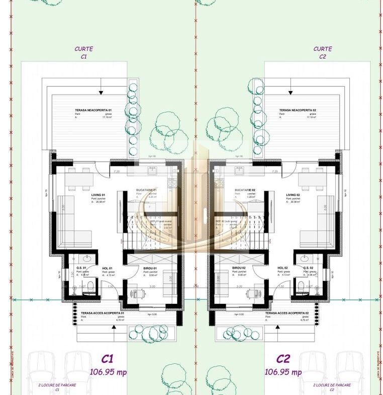 Casă Săcălaz | 106,95 mp | 300 mp Teren | 5 Camere - foto 6