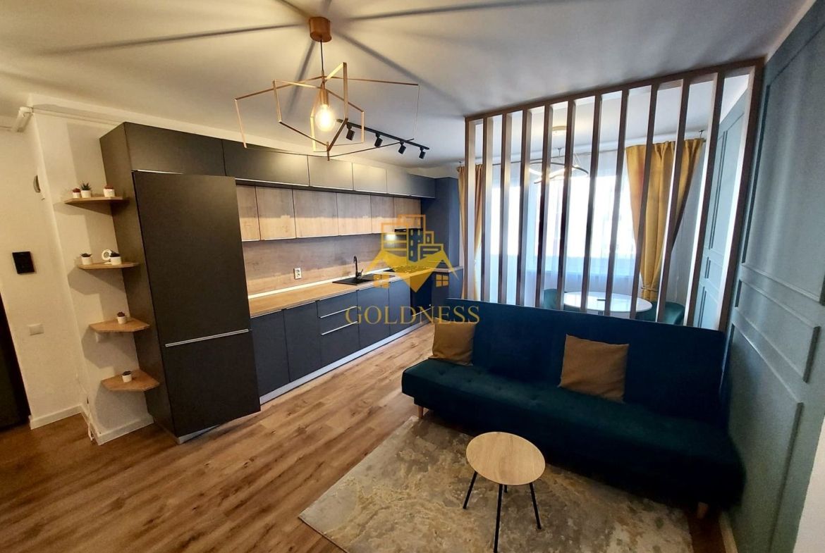 2 camere open space, Modern, Parcare, Totul Nou, Cetatii, Floresti - foto 4