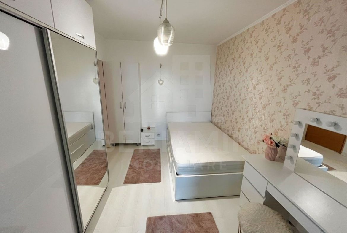 Doua Camere-Decomandat-Etaj2-Mobilat-Utilat-Zona Intim - foto 3