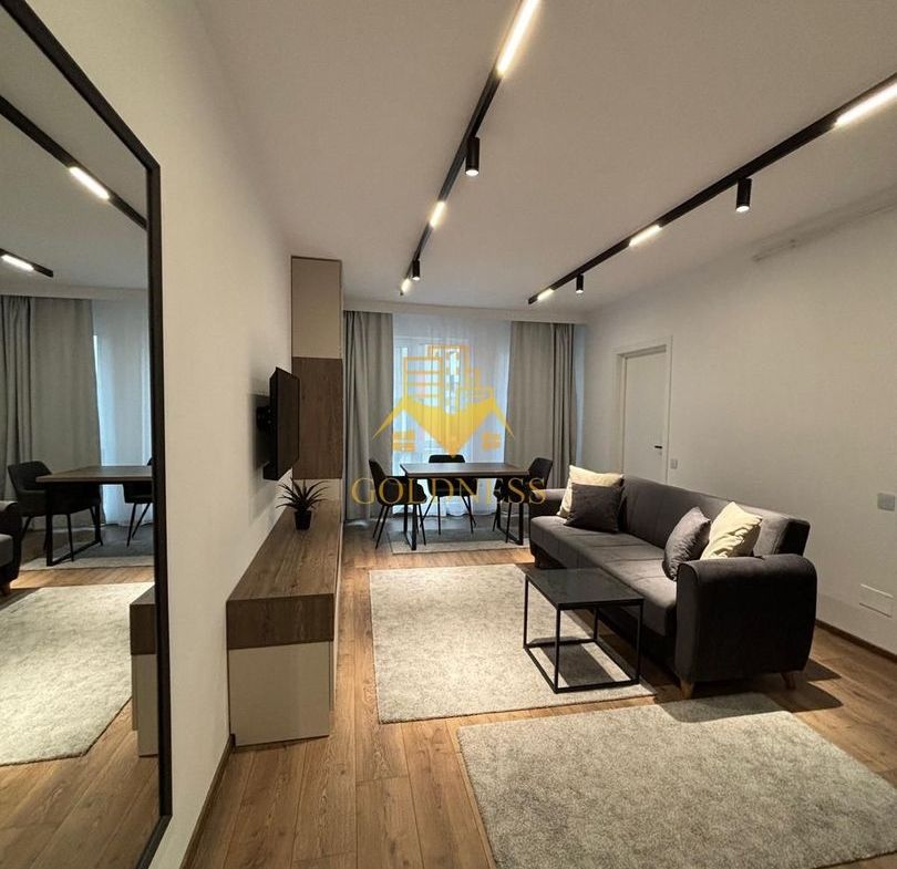 2 camere open space, Modern, Parcare, Zona Abatorului, Oncos, Floresti - foto 3