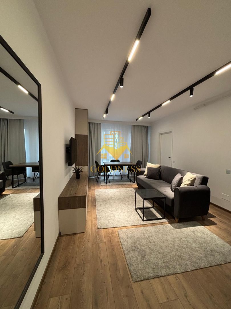 2 camere open space, Modern, Parcare, Zona Abatorului, Oncos, Floresti - foto 3