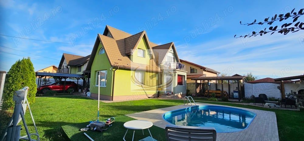 Vilă 6 camere | Piscină 6 m | 500 mp Teren | Fotovoltaice|Sacalaz - foto 3