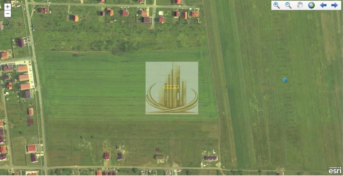 Teren intravilan Sânandrei | 700 mp | Front stradal 18 m - Imagine principala