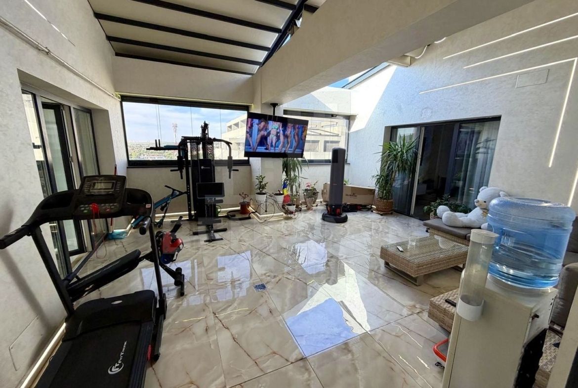 Penthouse Modern - Panorama - 2 Parcari - 160mp - Calea Bucuresti - foto 4