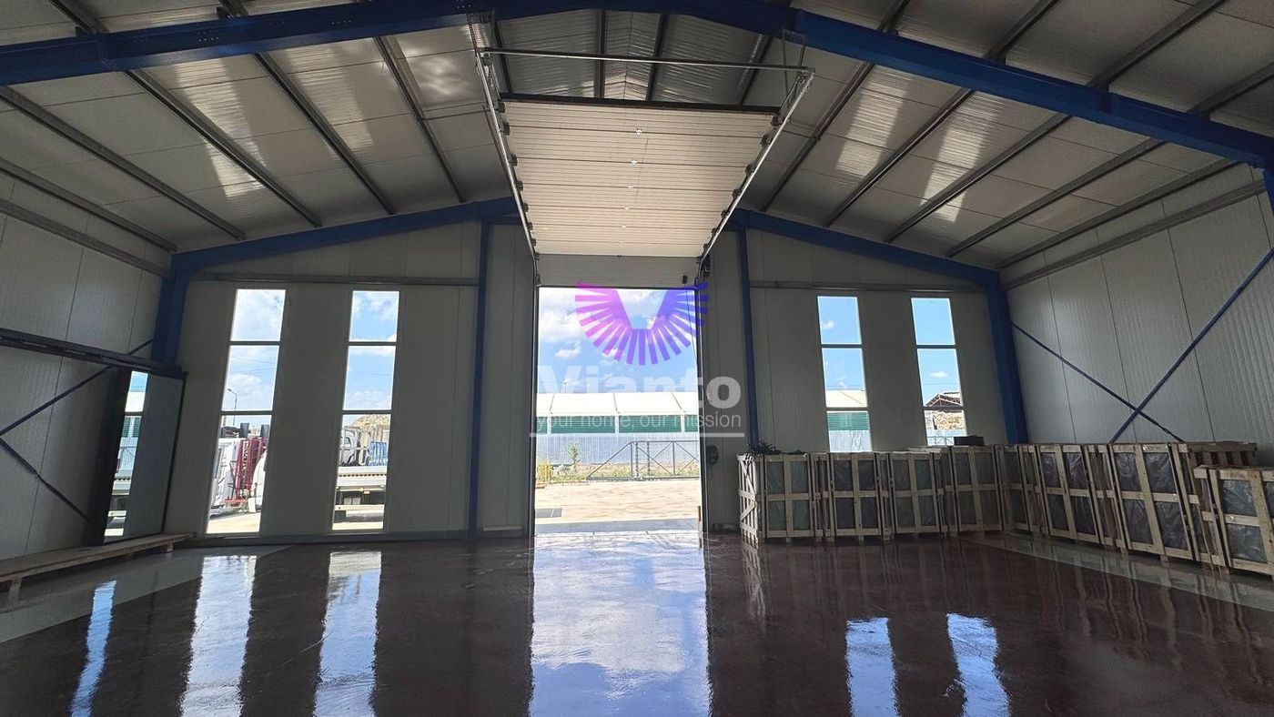 Hala industriala 600 mp si curte libera 700 mp,-  Parcul Industrial Sura Mare - Imagine principala