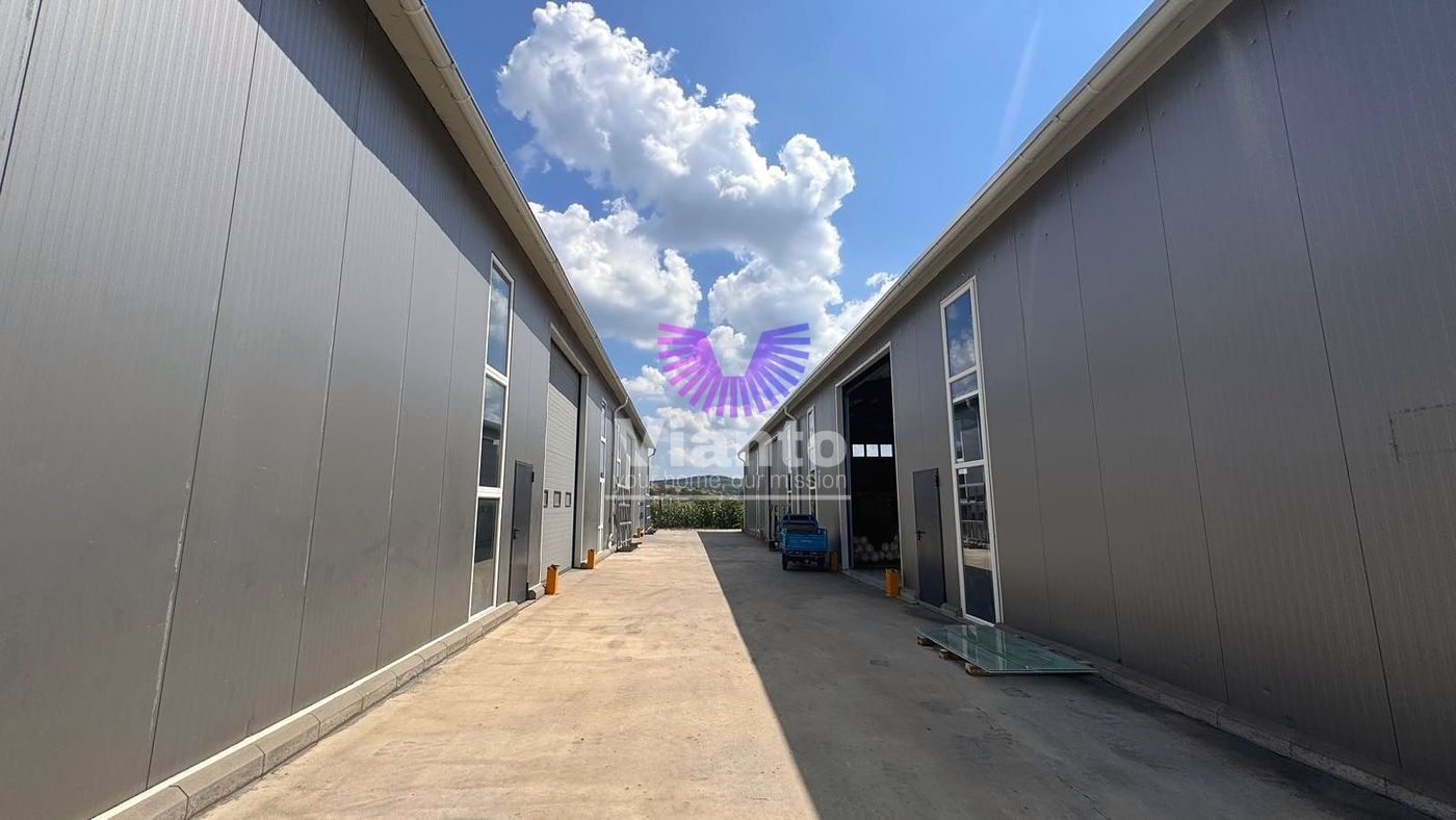 Hala industriala 600 mp si curte libera 700 mp,-  Parcul Industrial Sura Mare - foto 6