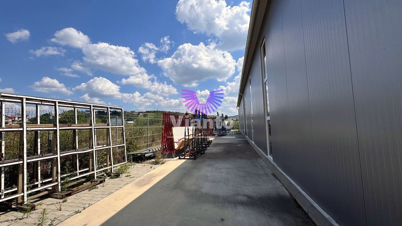 Hala industriala 600 mp si curte libera 700 mp,-  Parcul Industrial Sura Mare - foto 7
