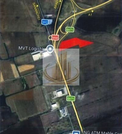 Teren Intravilan Industrial 4.75 Ha – Poziție Strategică DN69 (Timișoa - Imagine principala