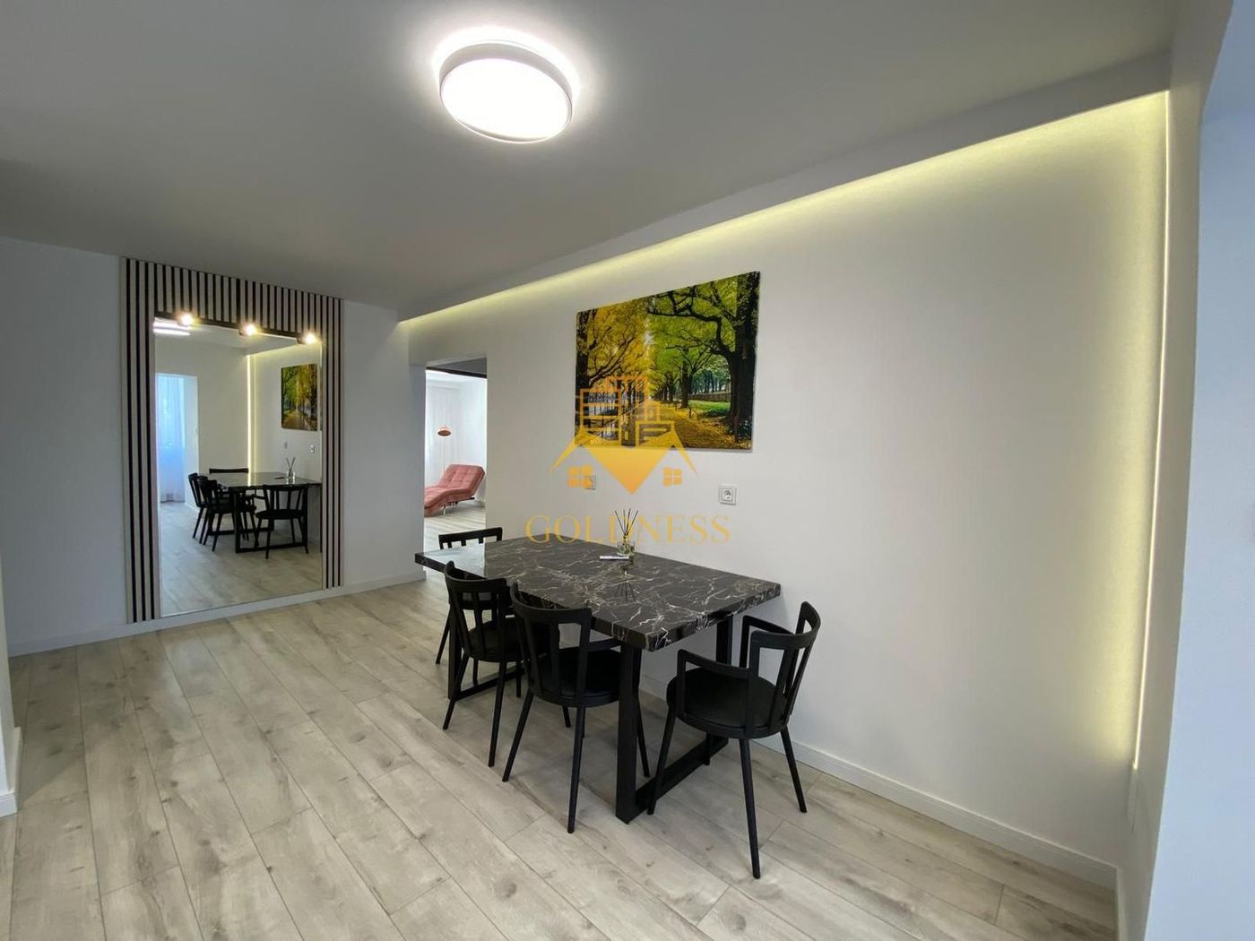 ZONA PREMIUM! AP RENOVAT! 2 camere deco, 57 mp, Plopilor, et 3/4 , sud - foto 5