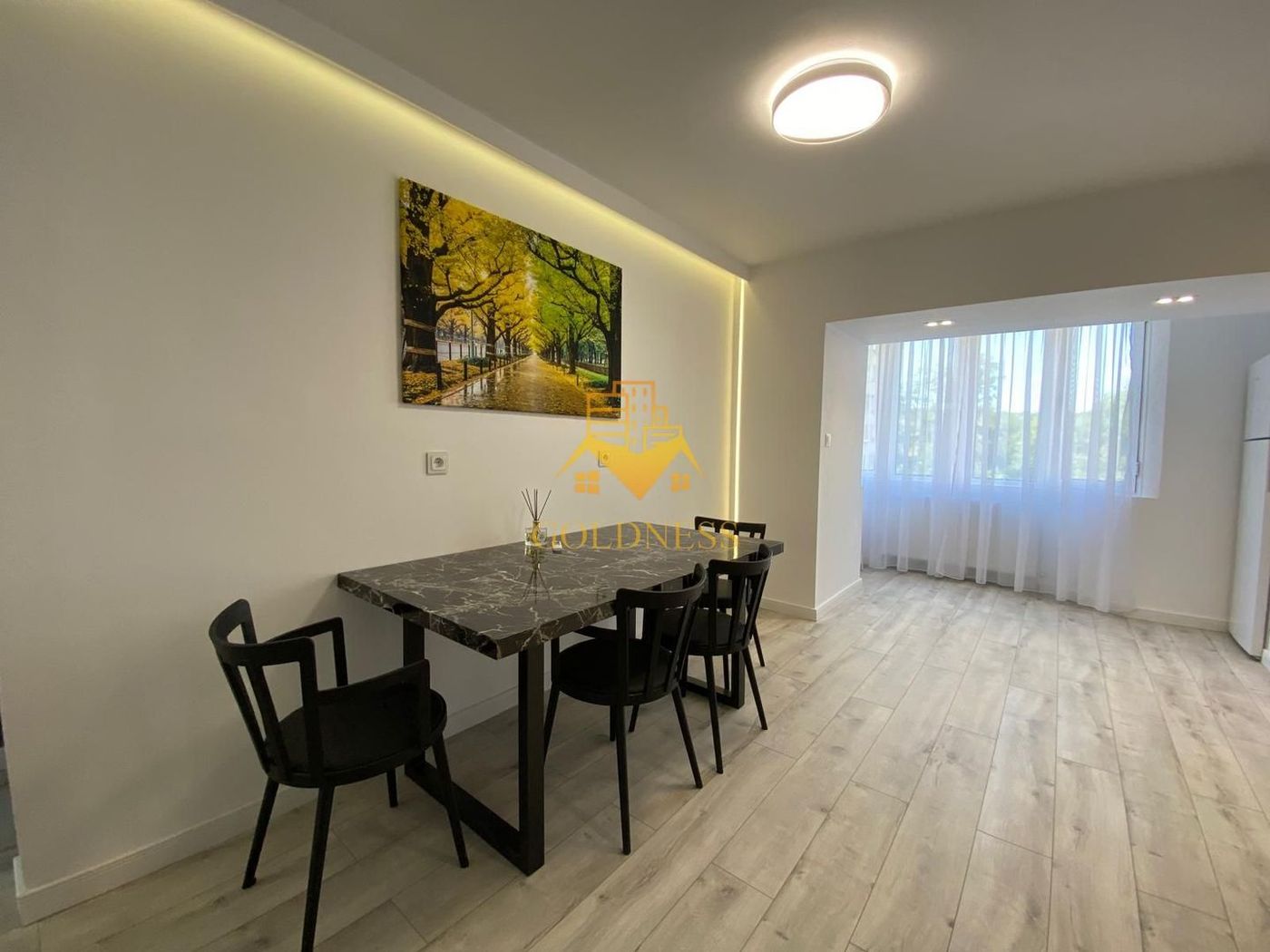 ZONA PREMIUM! AP RENOVAT! 2 camere deco, 57 mp, Plopilor, et 3/4 , sud - foto 6