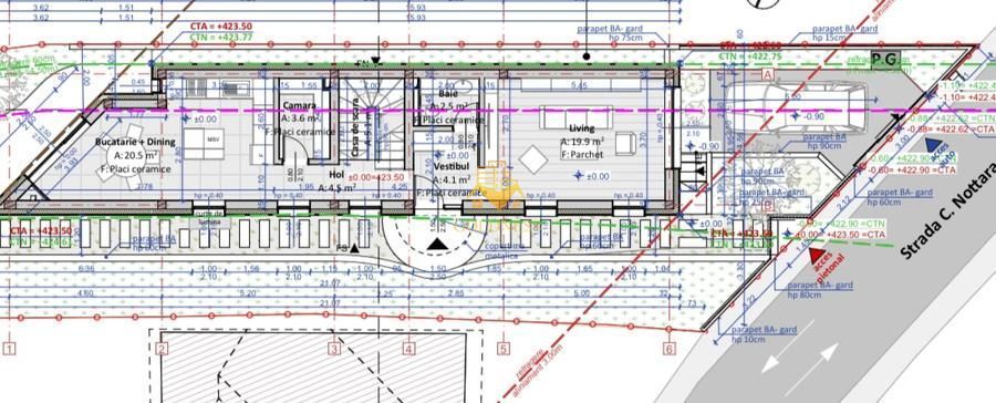 Teren 560mp in Andrei Muresanu cu autorizatie pentru casa! - foto 3