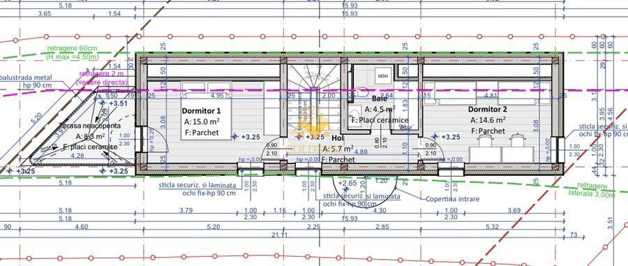 Teren 560mp in Andrei Muresanu cu autorizatie pentru casa! - foto 4