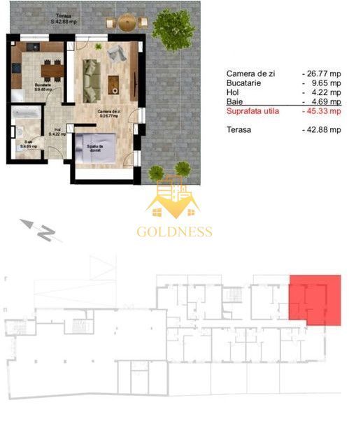 2 camere cu gradina proprie Central. Bloc 2021. Zona UBB Drept! - foto 2