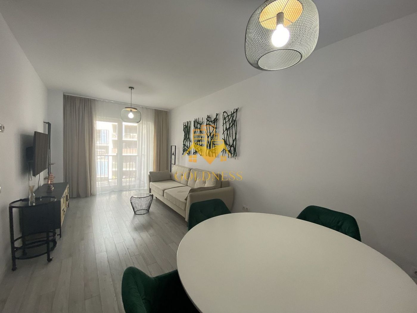 2 camere decomandate Buna Ziua, bloc nou, parcare, etaj intermediar! - foto 2