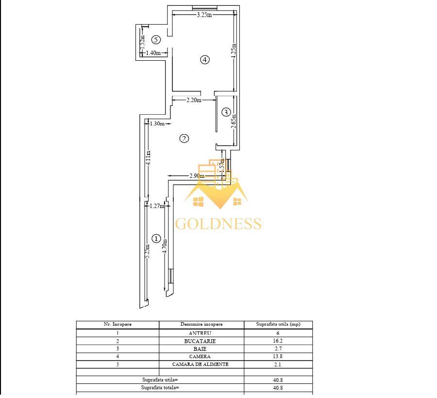 Apartament 40 mp la 2 minute de Piata Muzeului! Bloc istoric cu lift! - foto 6