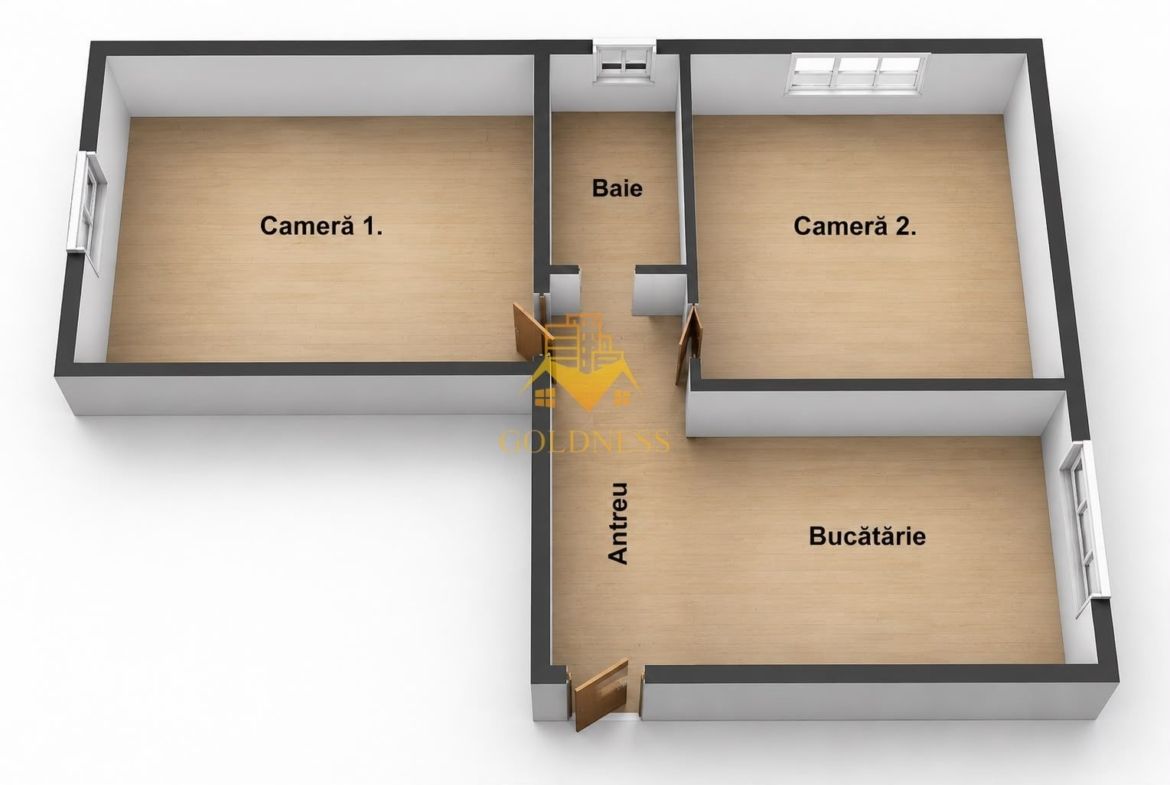 Comision 0%! Apartament 2 deco etaj 3/4 + boxa Intre Lacuri! RENOVAT! - foto 6