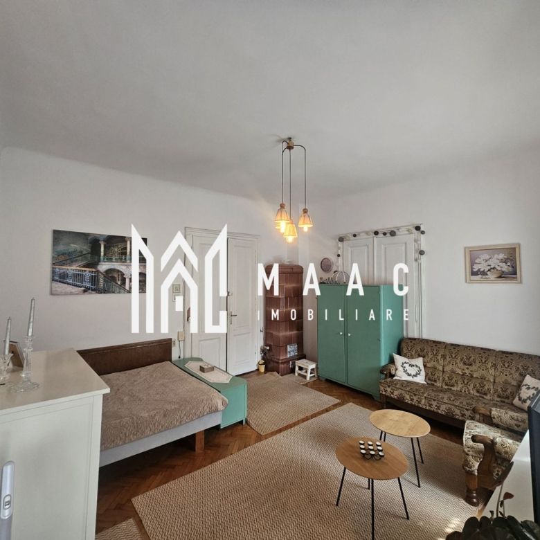Garsonieră de închiriat | Sibiu, Central | 40 mp | curte - Imagine principala
