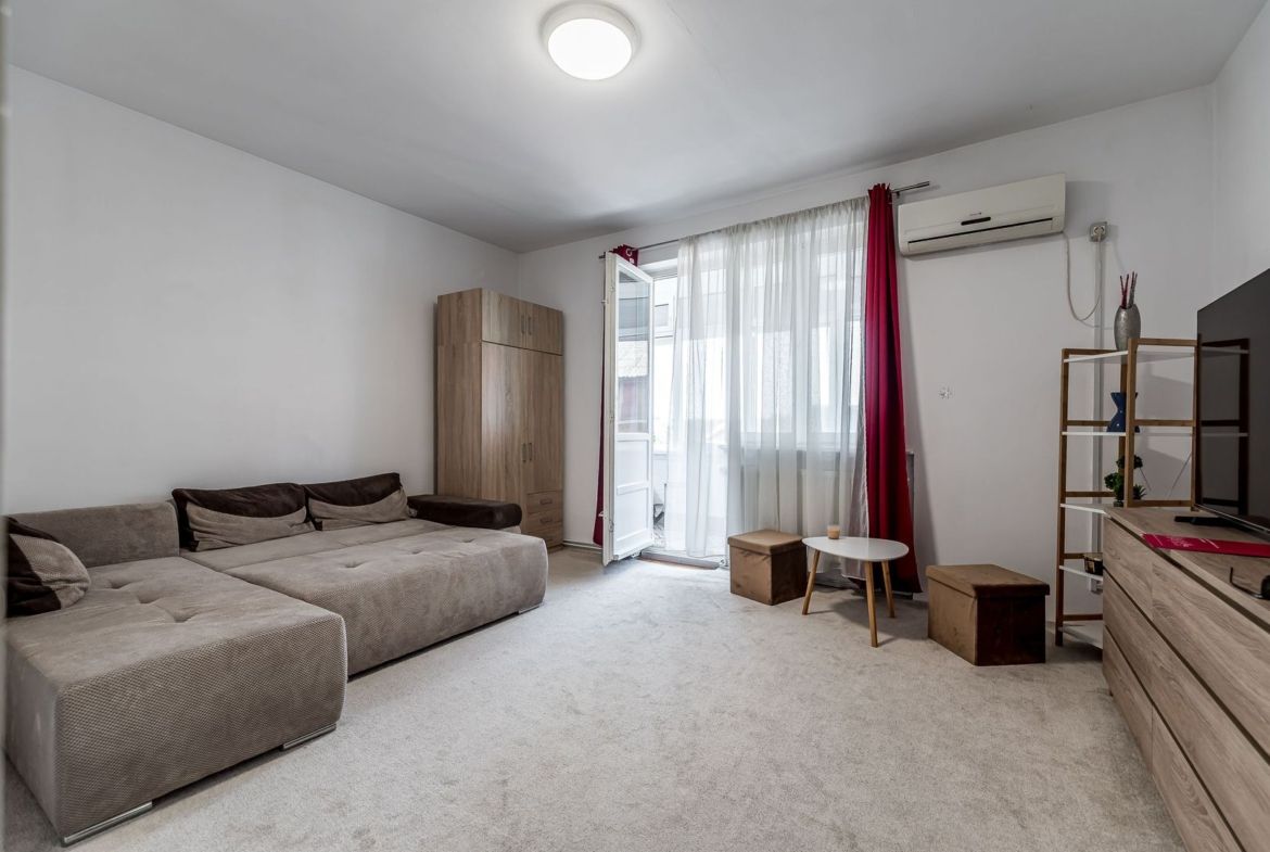 Apartament cu 1 cameră, balcon închis și boxă pe str. Carol Davila - foto 2