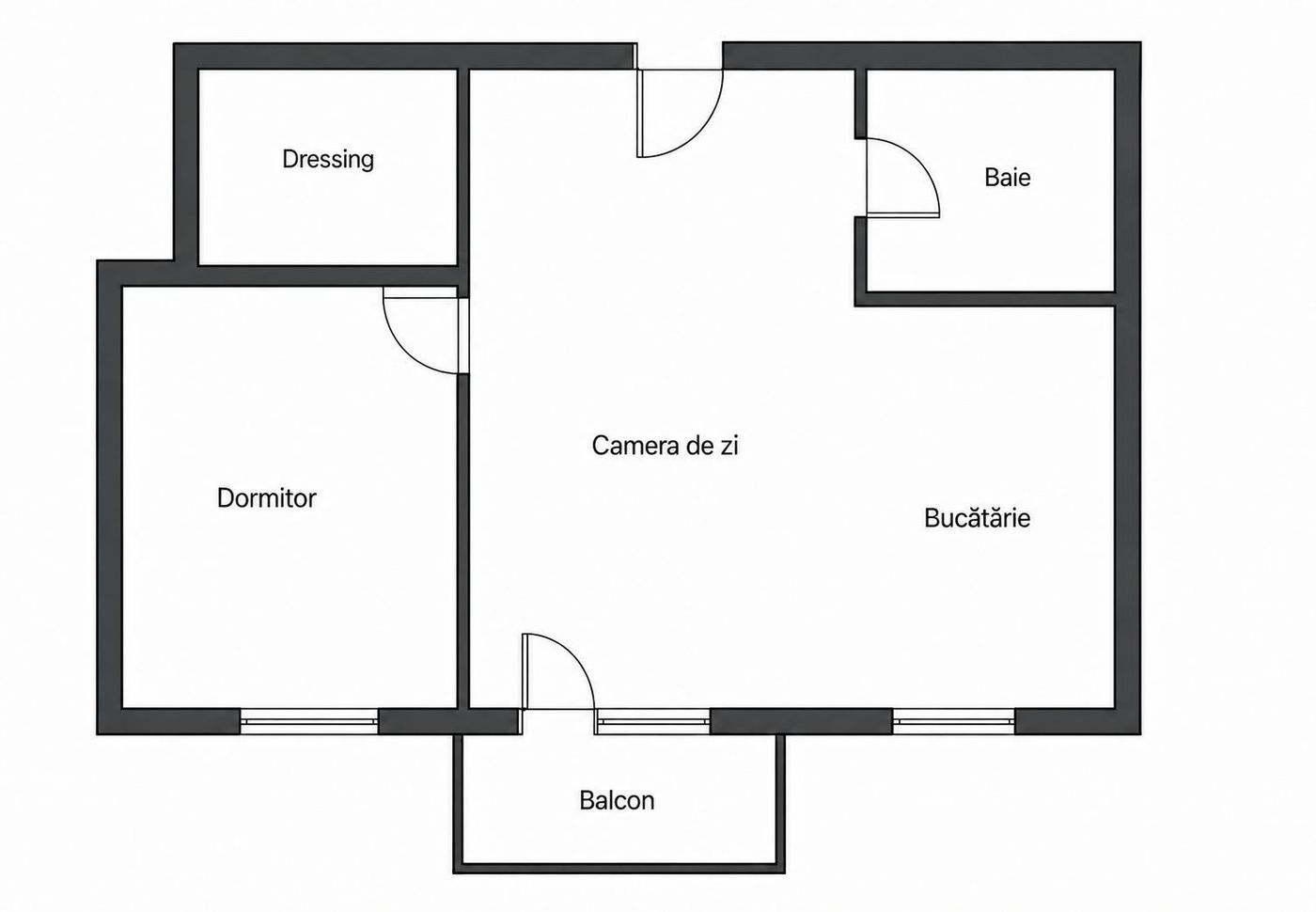 Apartament 2 camere, dressing, balcon, parcare, NewCity Eroilor - foto 4