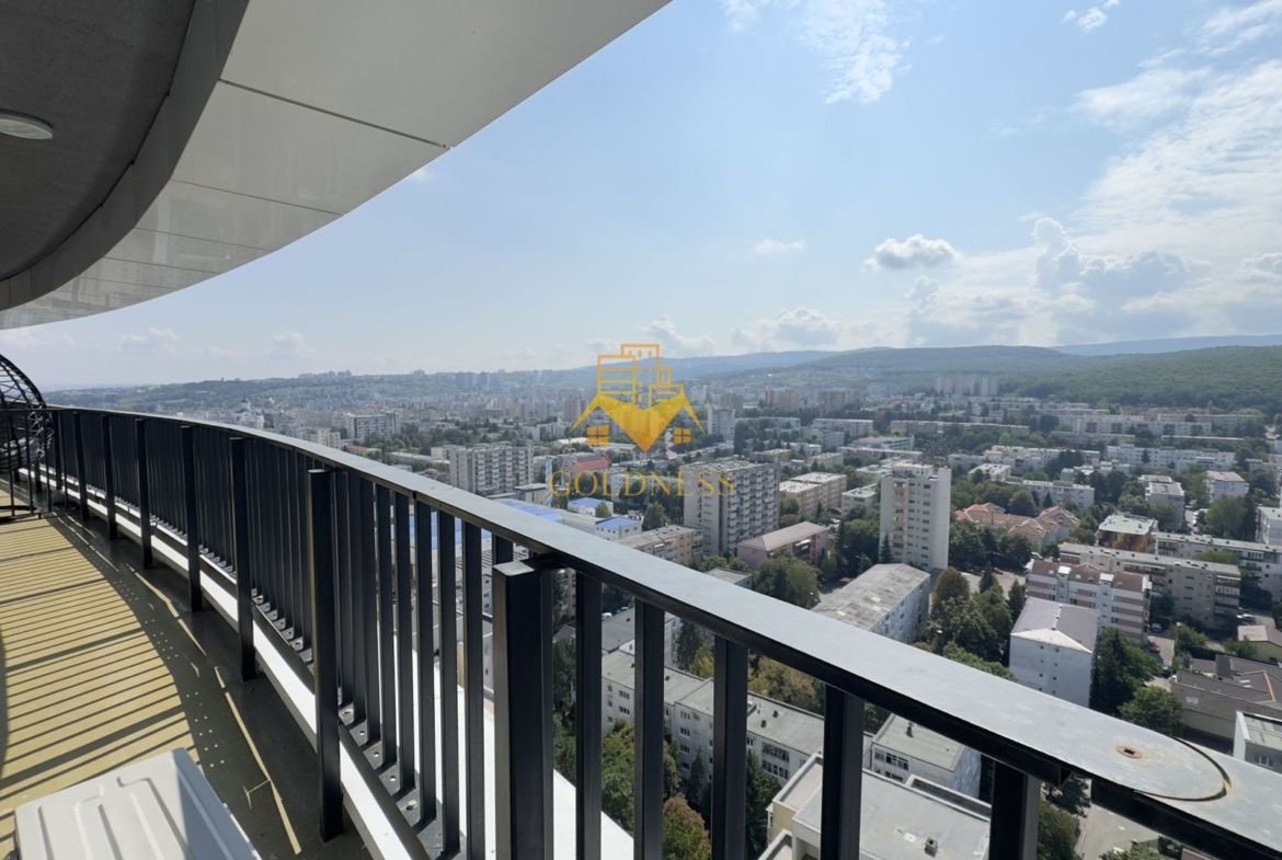 2 camere,parcare, bloc nou, terasa,Manastur, West City, Calea Floresti - foto 7