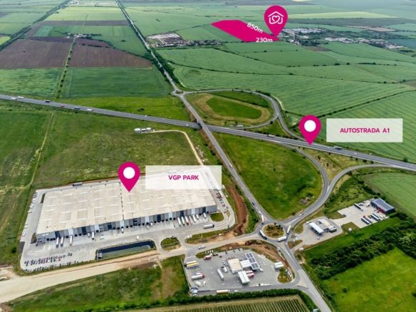 Teren cu PUZ ideal pentru parc logistic și de servicii - foto 2