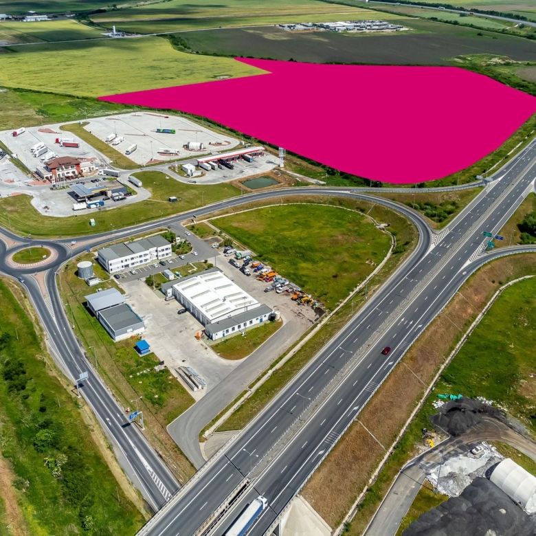 Investiție strategică: Teren cu PUZ pentru un parc logistic - Imagine principala