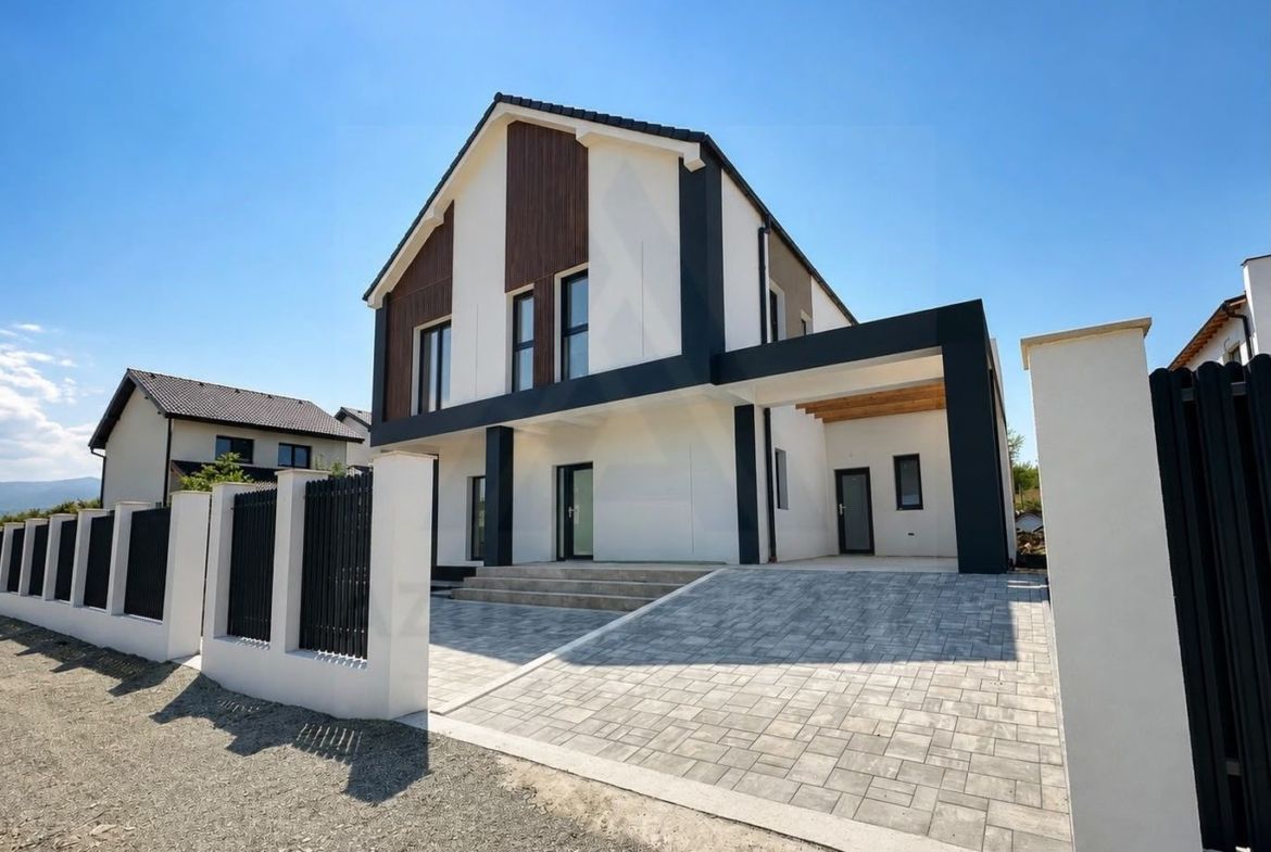 Casa individuala premium 4 camere 3 bai teren 365 mp Calea Cisnadiei - foto 4