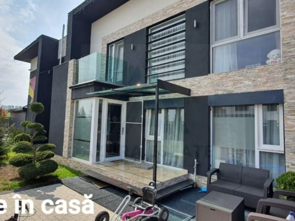 Vila ultrafinisata 550 mp utili si 2000 mp teren amenajat in Sibiu - foto 3