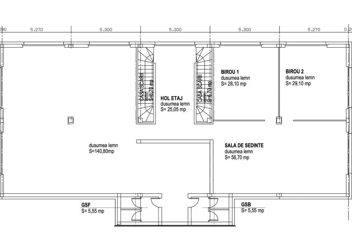 Birouri Premium de 304 mp în Zona Industrială Vest Arad - foto 7