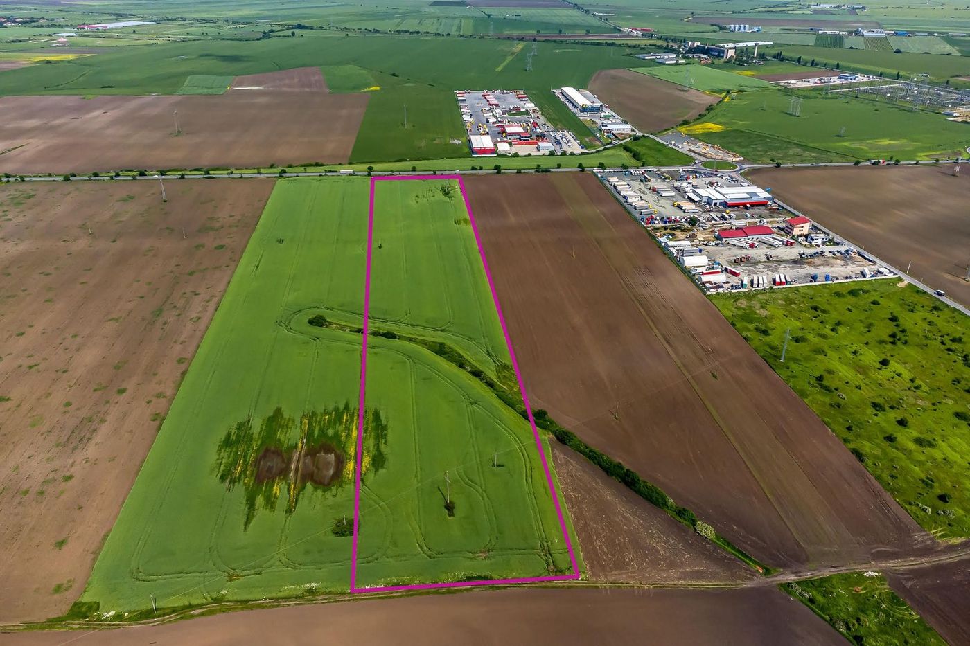 Teren intravilan cu PUZ aprobat în zona de centură Nord - Imagine principala