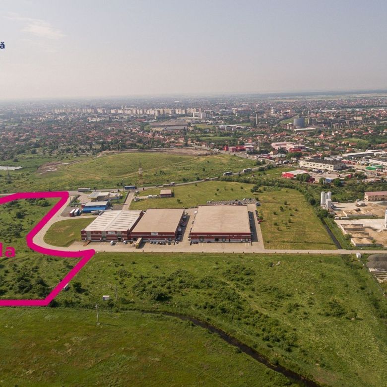 Teren industrial 28812 mp în Parcul Industrial UTA2 Arad - Imagine principala