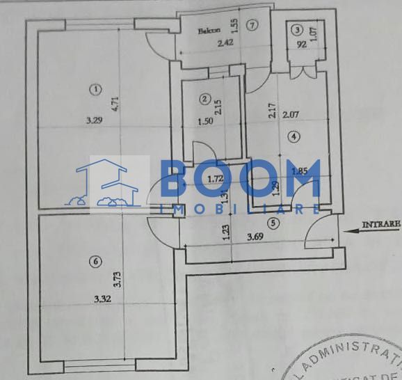 Apartament cu 2 camere | Nord | Parter - foto 7