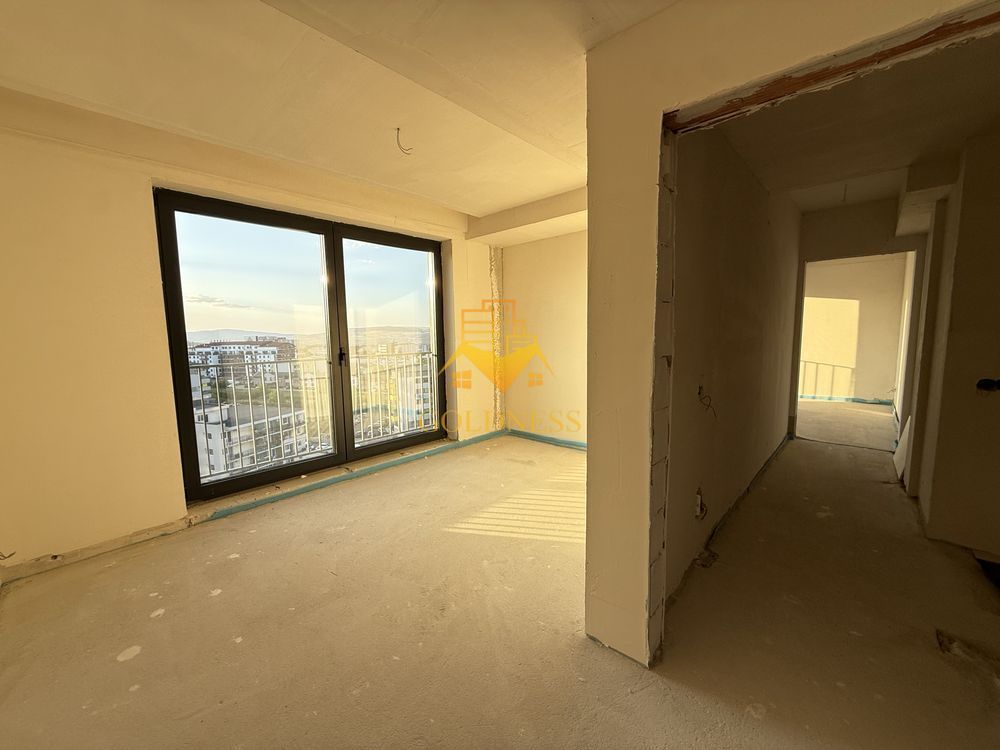 3 camere pe 2 nivele 3 bai | Buna Ziua, Calea Turzii |80 mp| Bloc nou| - foto 8