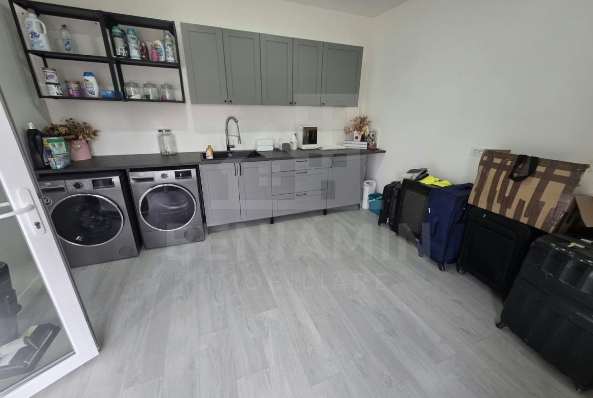 Casa de vanzare in Romanesti cu teren 1200mp mobilata utilata - foto 2
