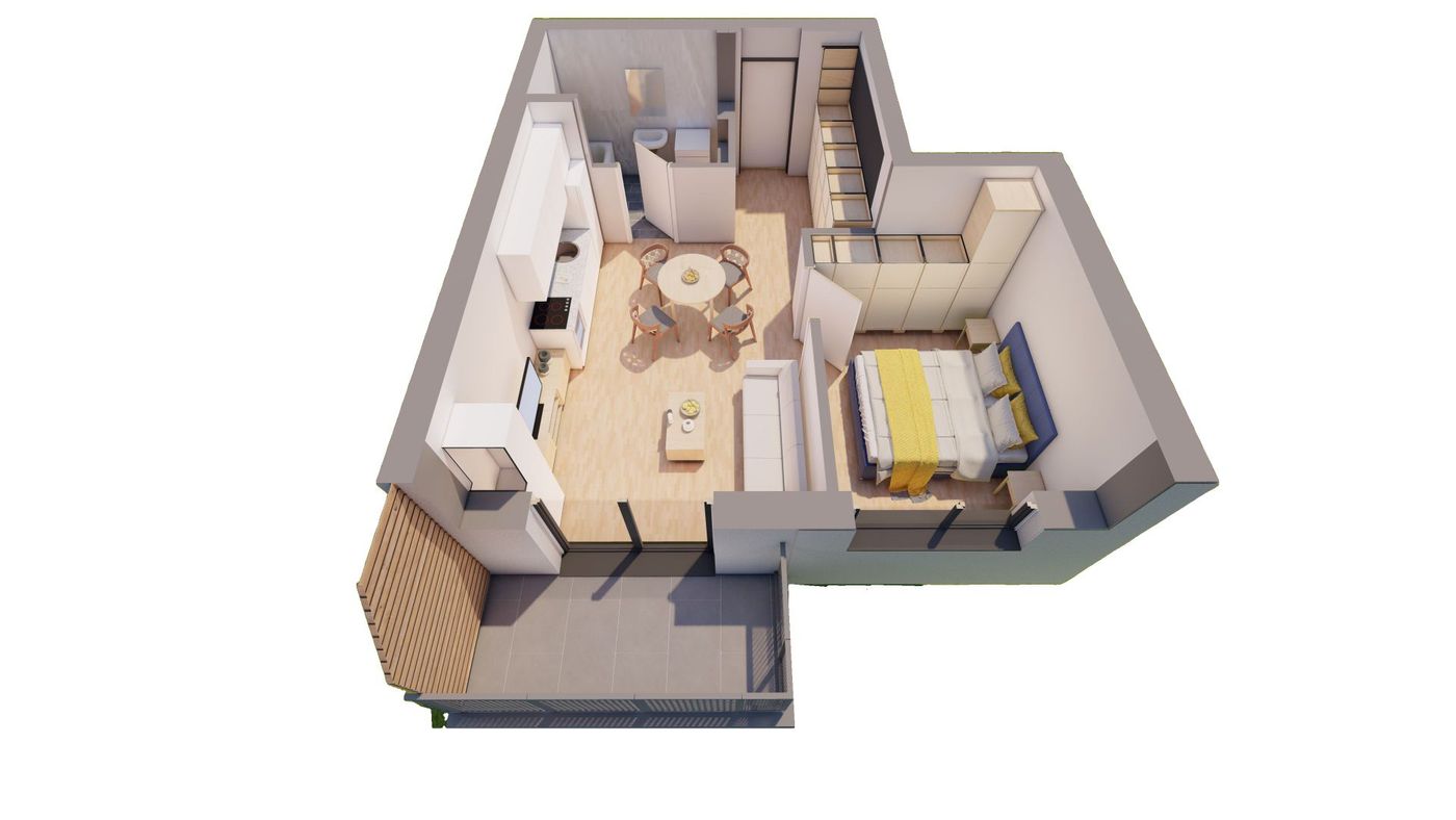 Apartament nou direct dezvoltator ARED RED9 CITY IMAR - foto 2 Apartament nou direct dezvoltator ARED RED9 CITY IMAR - foto 2