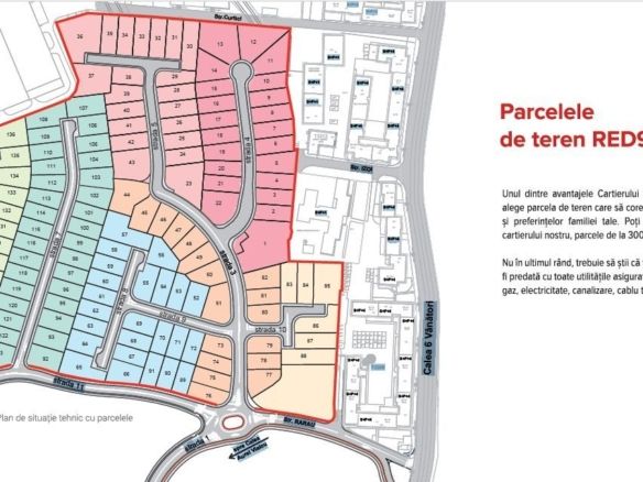 Teren pentru construcție de case, în ARED CITY. - foto 3