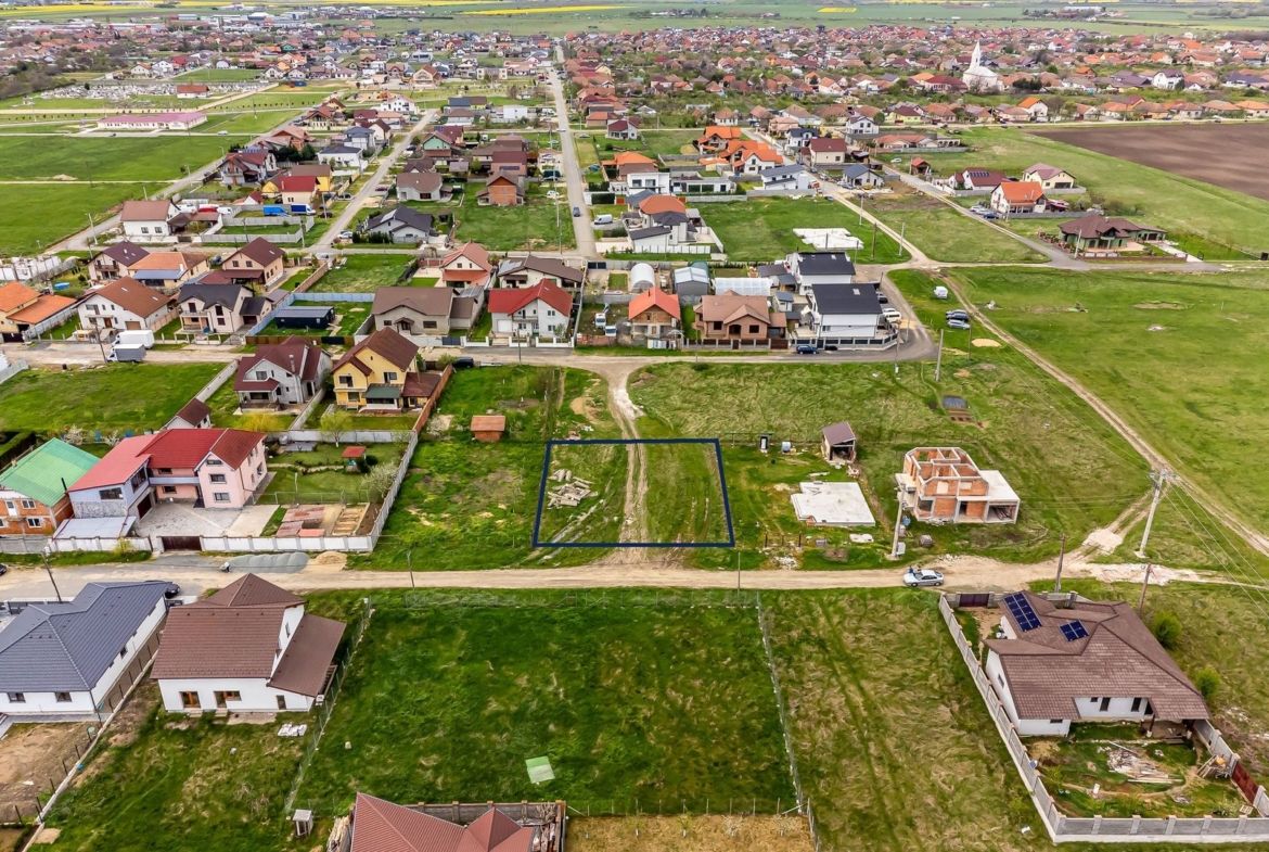 PRET NOU! Teren intravilan 748 mp - Sanleani, Arad - COMISION 0% - foto 2