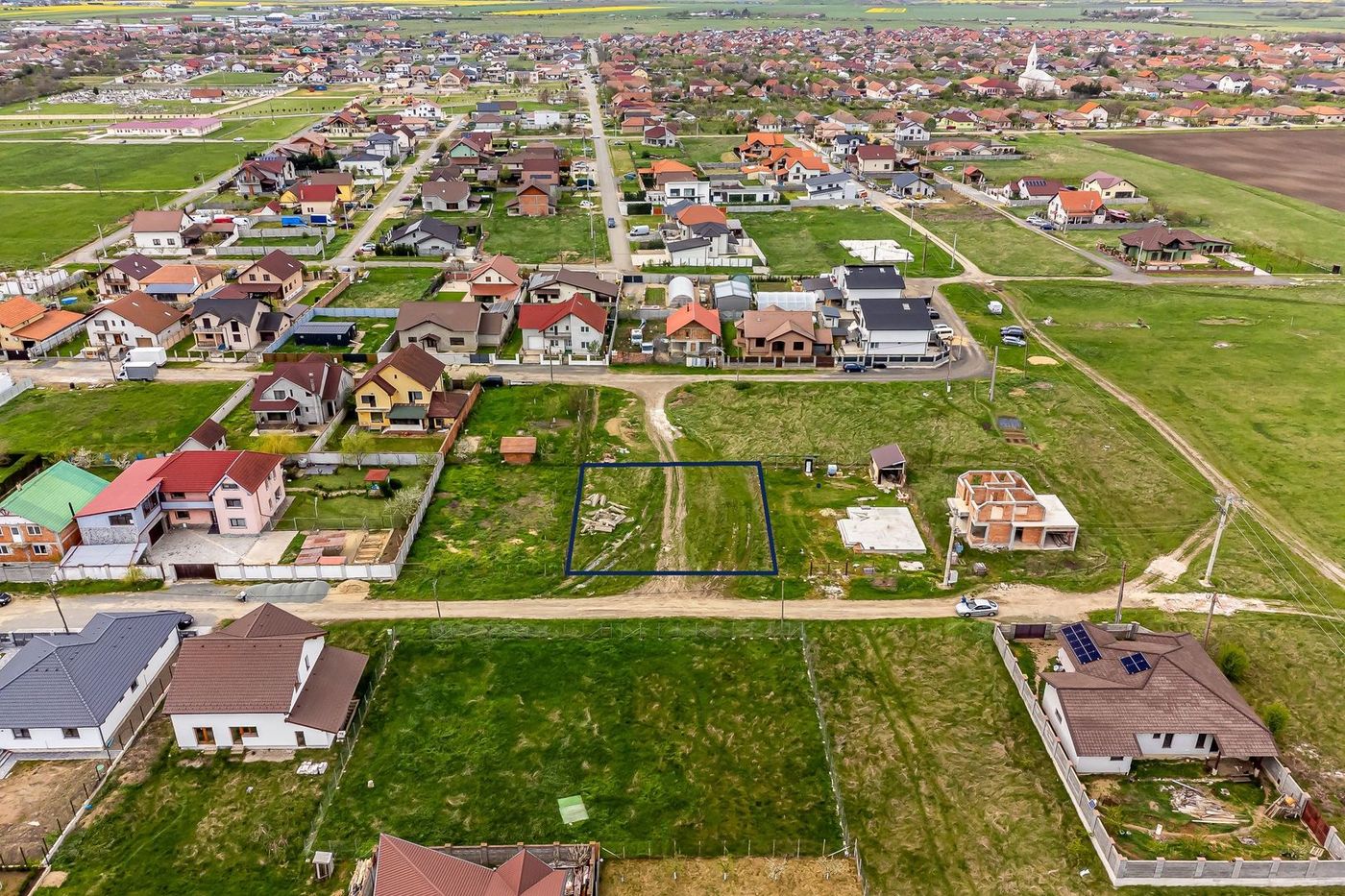 PRET NOU! Teren intravilan 748 mp - Sanleani, Arad - COMISION 0% - foto 2