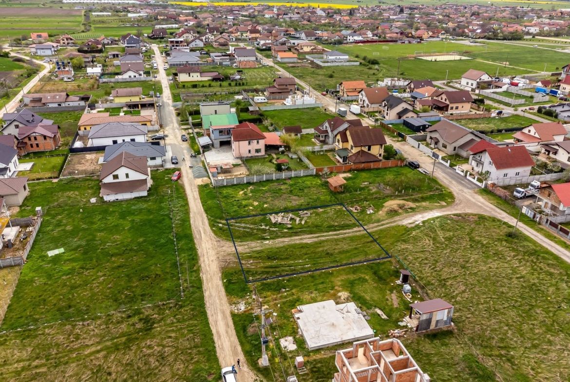 PRET NOU! Teren intravilan 748 mp - Sanleani, Arad - COMISION 0% - foto 4