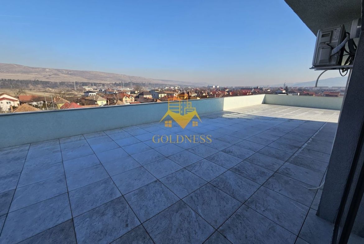 Penthouse, 3 camere, 2 bai, terasa 160mp, Floresti Zona Cart. Terra - foto 7