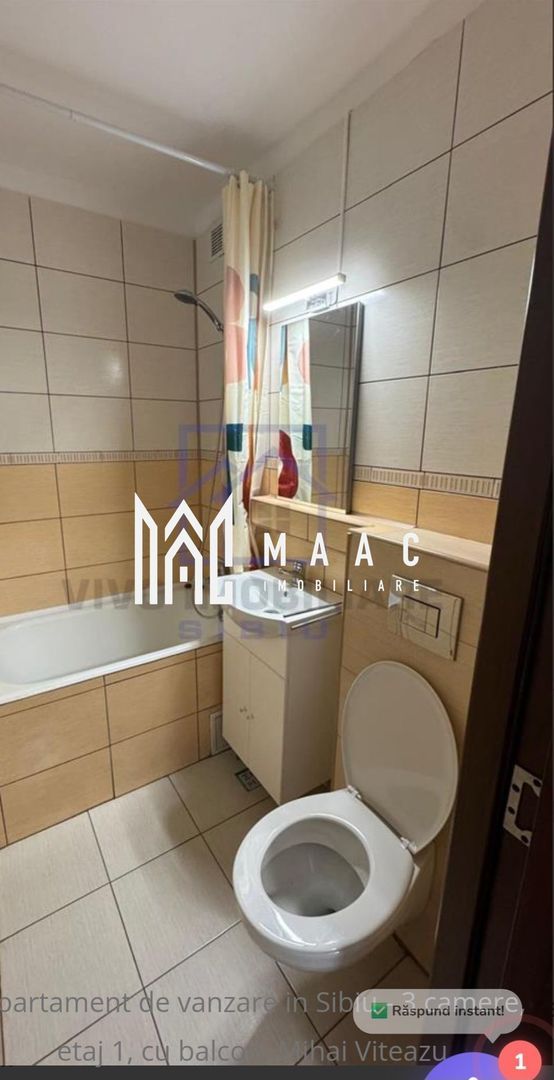 Apartament 3 camere de închiriat | Sibiu, Mihai Viteazul | 51 mp - foto 8