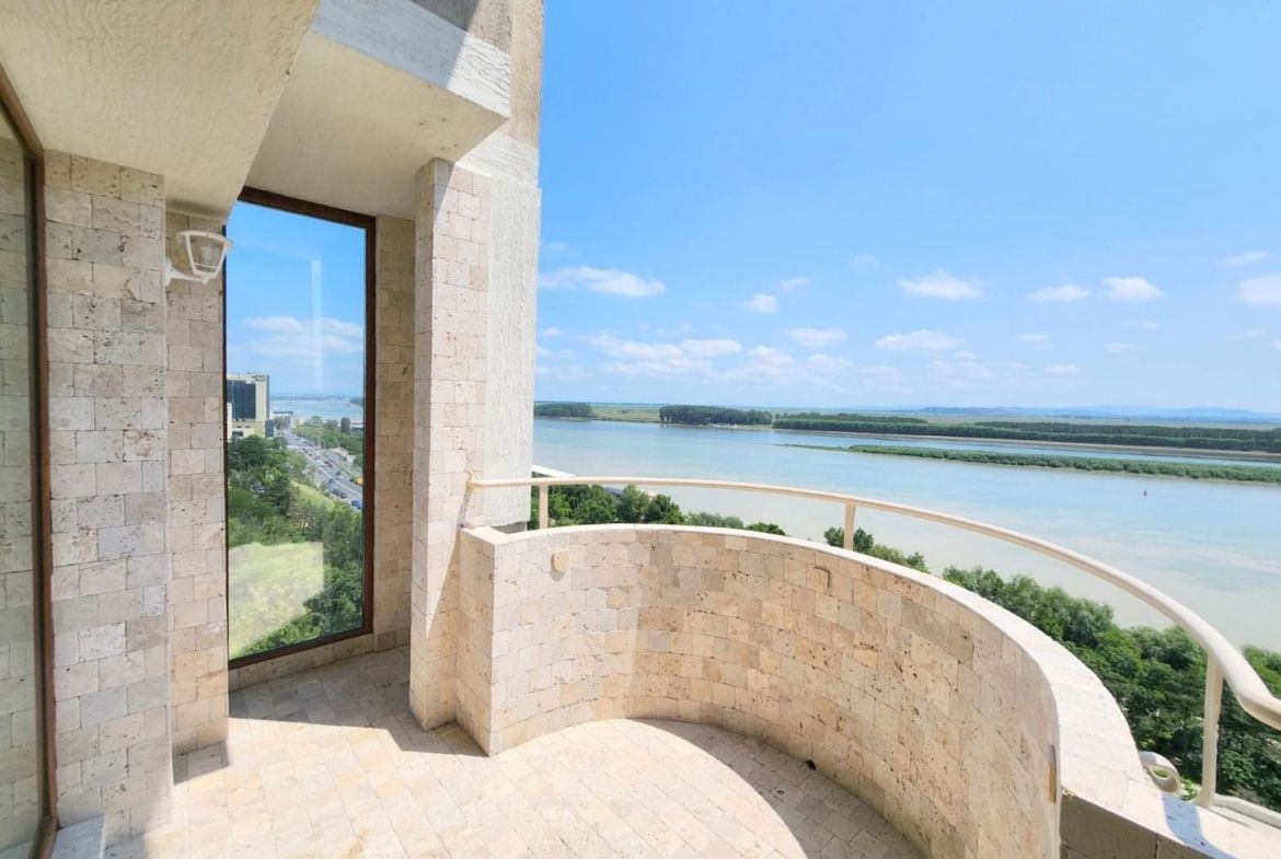 De vanzare apart. 3 camere Faleza , vedere Dunare, 78 mp, renovat premium - foto 7