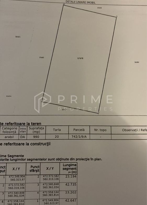 Teren Intravilan cu View Superb – 500 mp sau 1000 mp | Com. Livezeni - foto 3