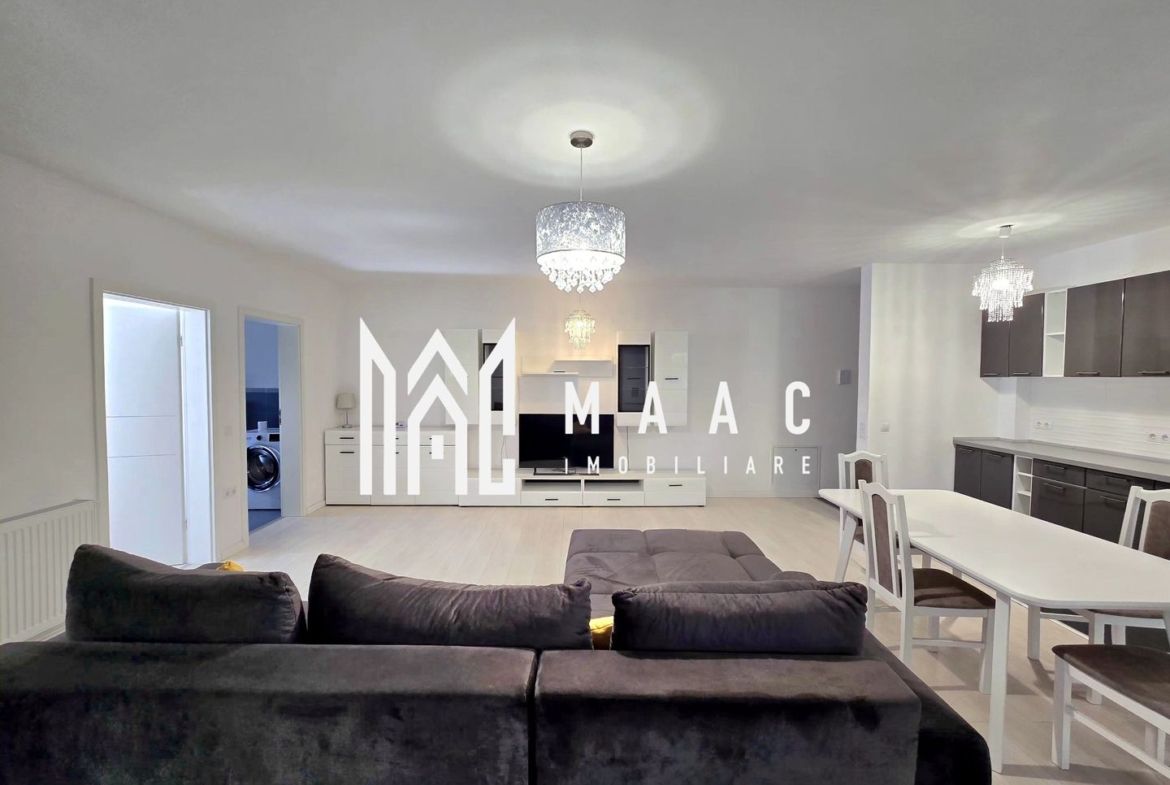 Apartament 3 camere de închiriat | Sibiu | terasă | 2 parcări - foto 2