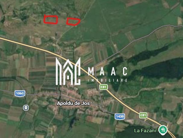 Teren extravilan de vânzare | Apoldu de Jos | 26.258 mp - Imagine principala