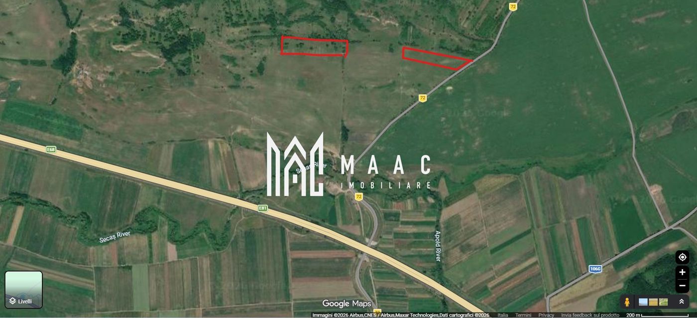 Teren extravilan de vânzare | Apoldu de Jos | 26.258 mp - foto 2