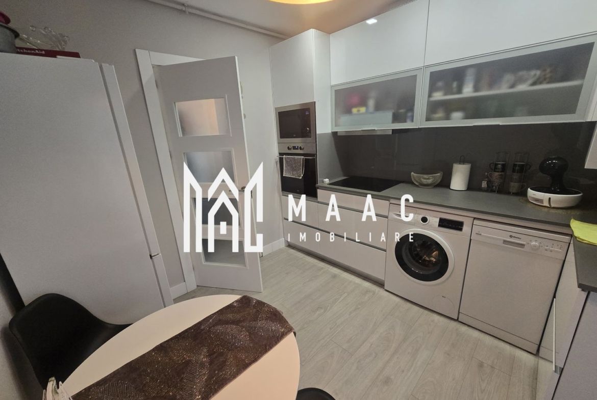 Apartament 3 camere 2 bai 2 balcoane loc de parcare subteran zona Turnisor - foto 6