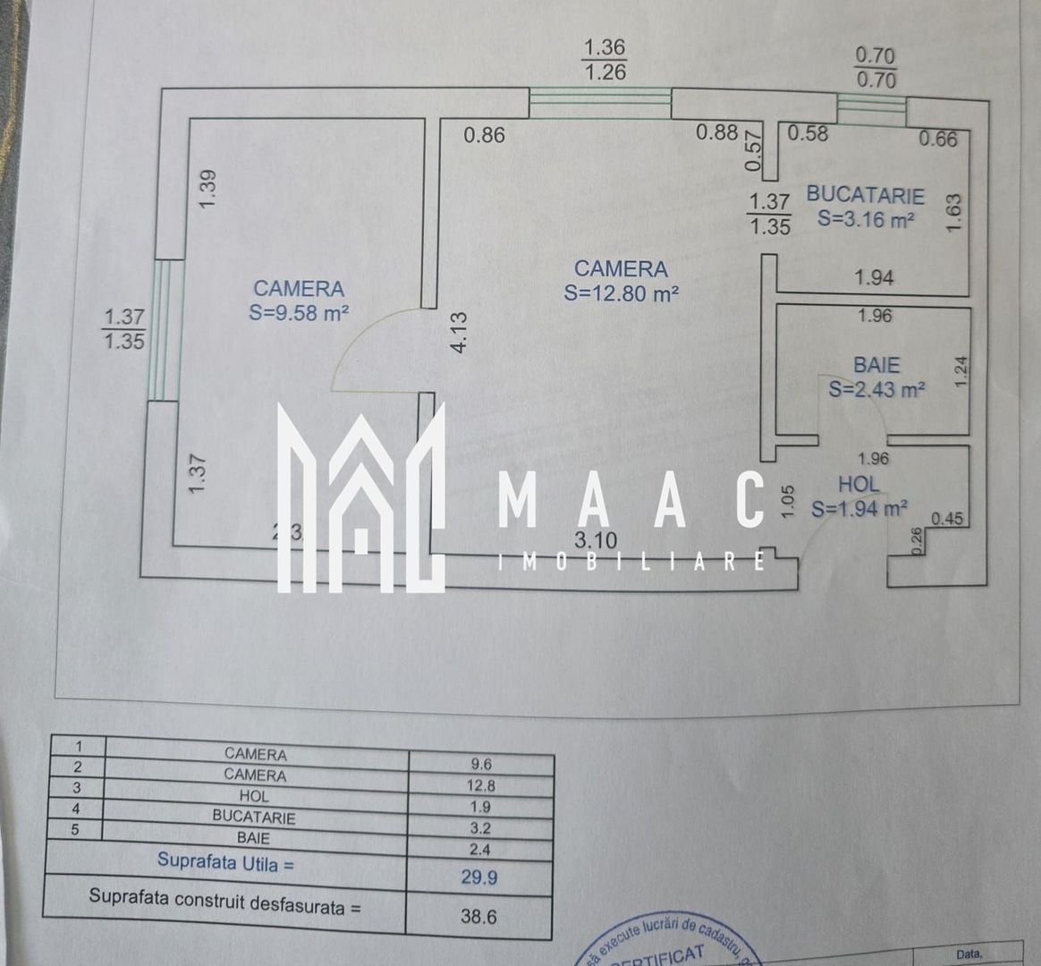 Apartament 2 camere parter Zona Tiglari - foto 2