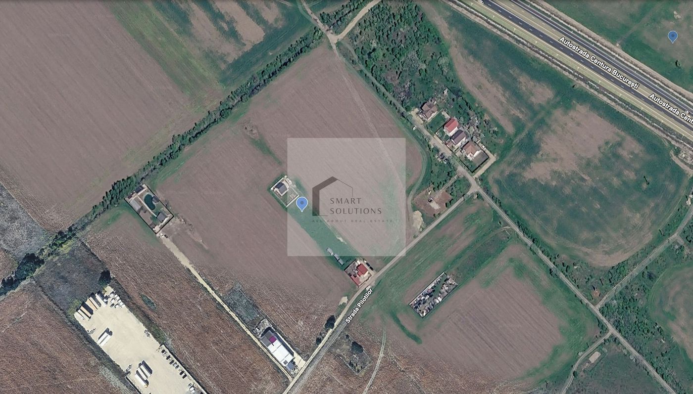 Teren intravilan 700MP Bragadiru, deschidere 33m | Potențial eco-house - Imagine principala